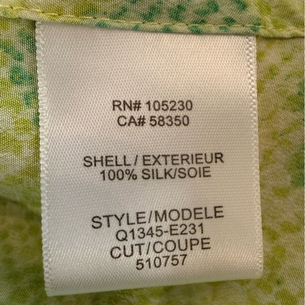 Equipment Silk Blouse size S/P - Picture 7 of 8